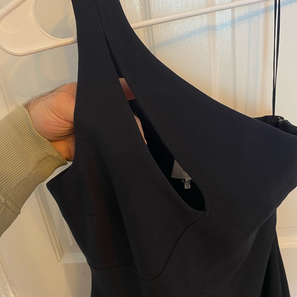 Cinq á sept long navy dress - Picture 11 of 16